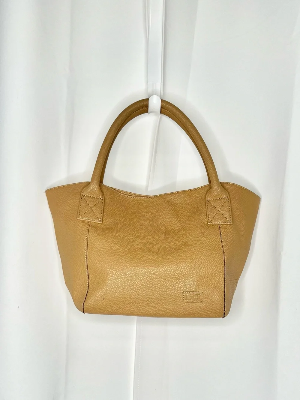 LOUENHIDE TAUPE VEGAN LEATHER TOTE /SHOULDER BAG